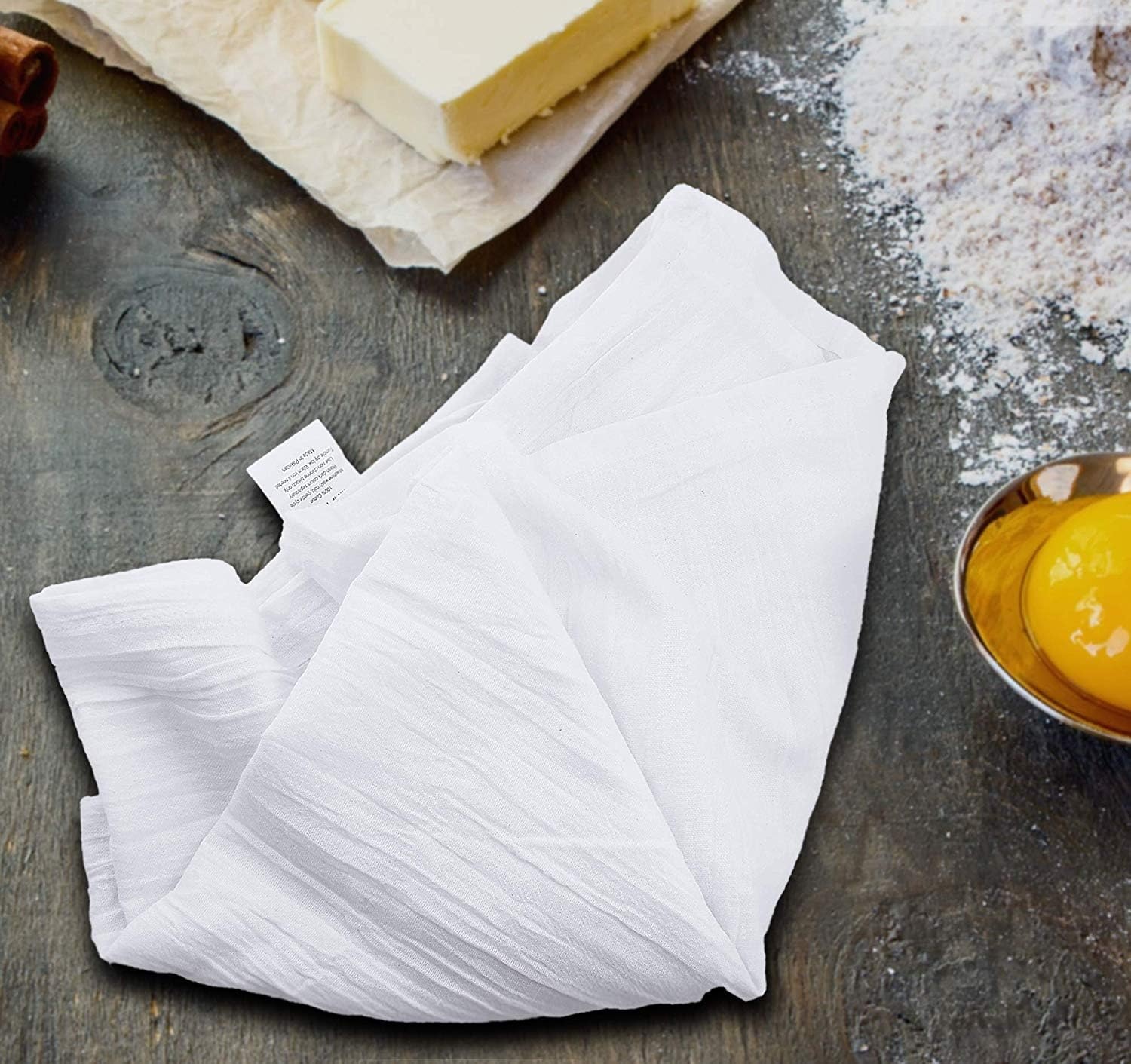 image:imageUtopia Kitchen Light Grey Flour Sack Towels 12 Pack 28 x 28 Inch 100 Cotton Tea Towels for Cleaning amp Drying Highly Absorbent Kitchen Dish ClothWhite