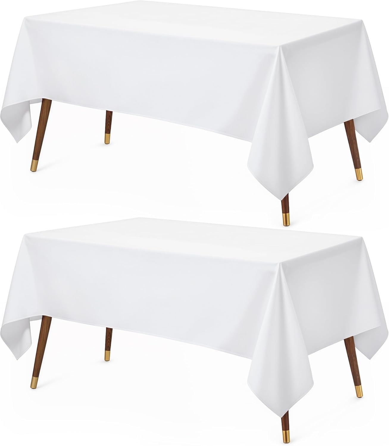 image:imageUtopia Kitchen Rectangle Table Cloth 1 Pack Tablecloth Machine Washable Polyester Table Cover for Dining Buffet Parties Picnics Events Weddings and Restaurants 52x70 Inches BlackWhite