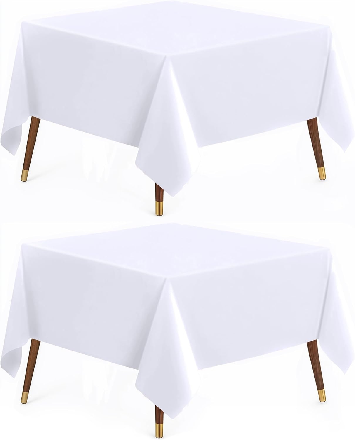 image:imageUtopia Kitchen Rectangle Table Cloth 1 Pack Tablecloth Machine Washable Polyester Table Cover for Dining Buffet Parties Picnics Events Weddings and Restaurants 52x70 Inches BlackWhite