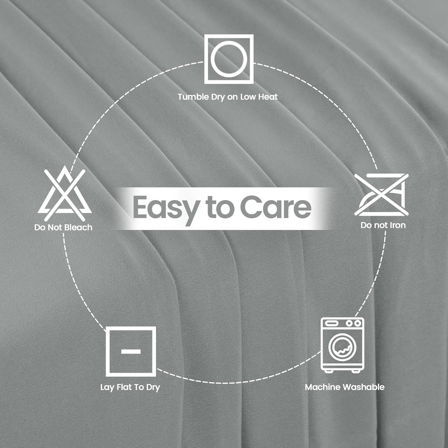 image:imageUtopia Kitchen Spandex Tablecloth 1 Pack 4FT Black Tight Fitted Washable and Wrinkle Resistant Stretch Rectangular Patio Table Cover for Event Wedding Banquet amp Parties 48Lx30Wx30H InchGrey