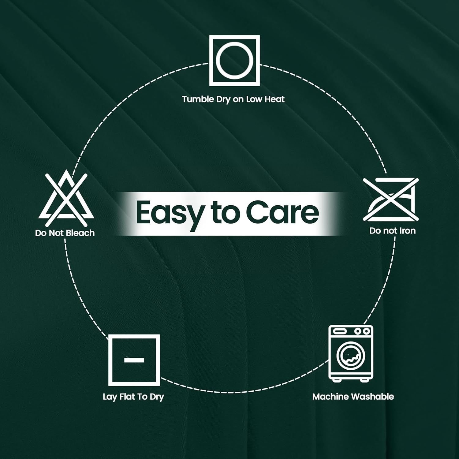 image:imageUtopia Kitchen Spandex Tablecloth 1 Pack 4FT Black Tight Fitted Washable and Wrinkle Resistant Stretch Rectangular Patio Table Cover for Event Wedding Banquet amp Parties 48Lx30Wx30H InchHunter Green